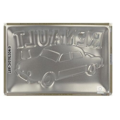 Renault Renault Dauphine Metallwandschild 20x30 cm