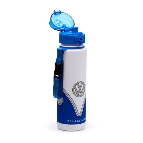 Volkswagen Volkswagen T1 Busje Blauwe Pop Top Ecozen Drinkfles 600ml