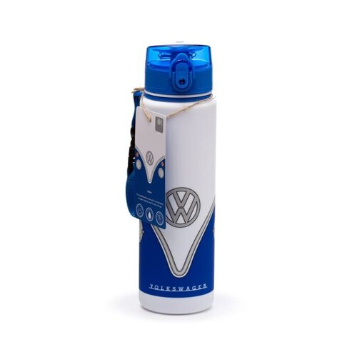Volkswagen Volkswagen T1 Busje Blauwe Pop Top Ecozen Drinkfles 600ml