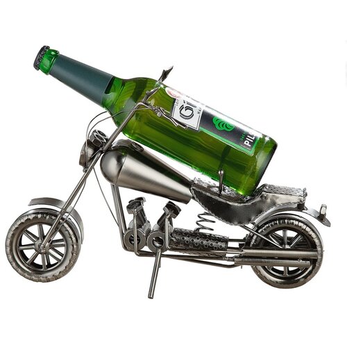 Fleshouder Motorfiets zilverkleurig