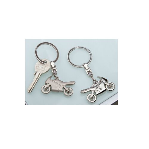 Sleutelhanger Motorfiets glanzend of mat