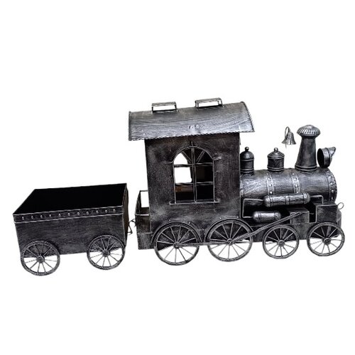 Locomotief + wagon 146x70x31 cm
