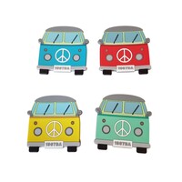 Volkswagen Bus PVC onderzetters