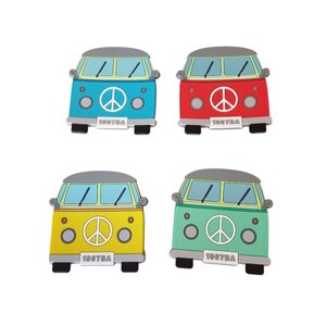 Volkswagen Bus PVC onderzetters