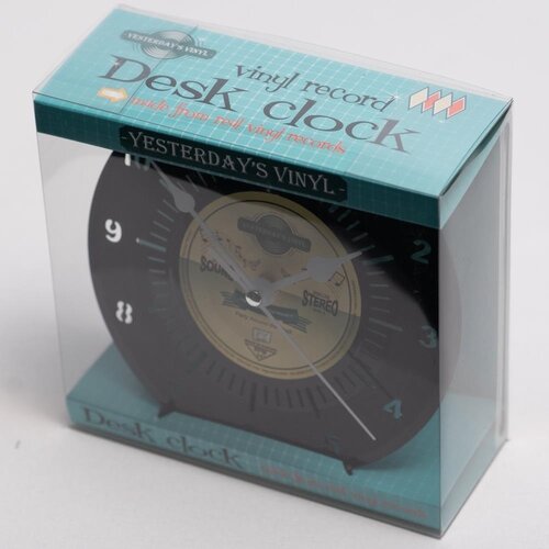 Vinyl Party Around the Clock Vinylplaat bureauklok Vinyl Party Around the Clock Vinylplaat bureauklok