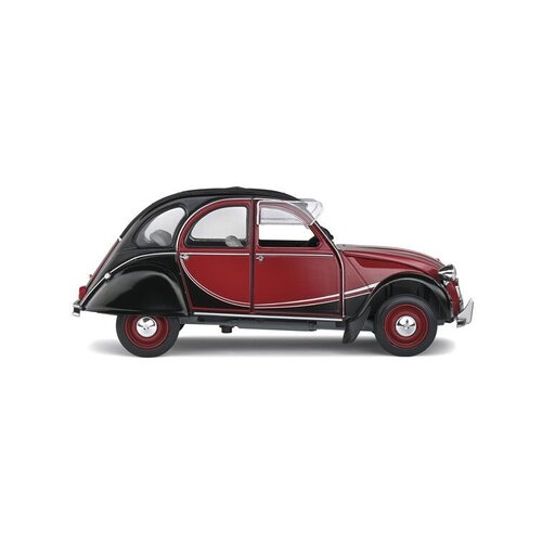Citroën Citroën 2CV6 Charleston '82 rood/zwart 1:18 Solido Classic Citroën Citroën 2CV6 Charleston '82 rood/zwart 1:18 Solido Classic