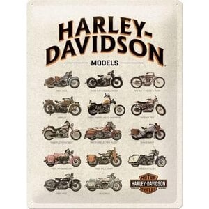 Harley Davidson Harley Davidson metalen wandplaat 30x40 cm Harley Davidson Harley Davidson metalen wandplaat 30x40 cm