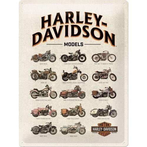 Harley Davidson Harley Davidson metalen wandplaat 30x40 cm Harley Davidson Harley Davidson metalen wandplaat 30x40 cm