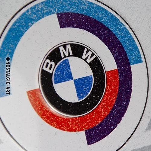 BMW BMW Motorsport M Power E30 metalen wandbord in reliëf 30 x 40 cm