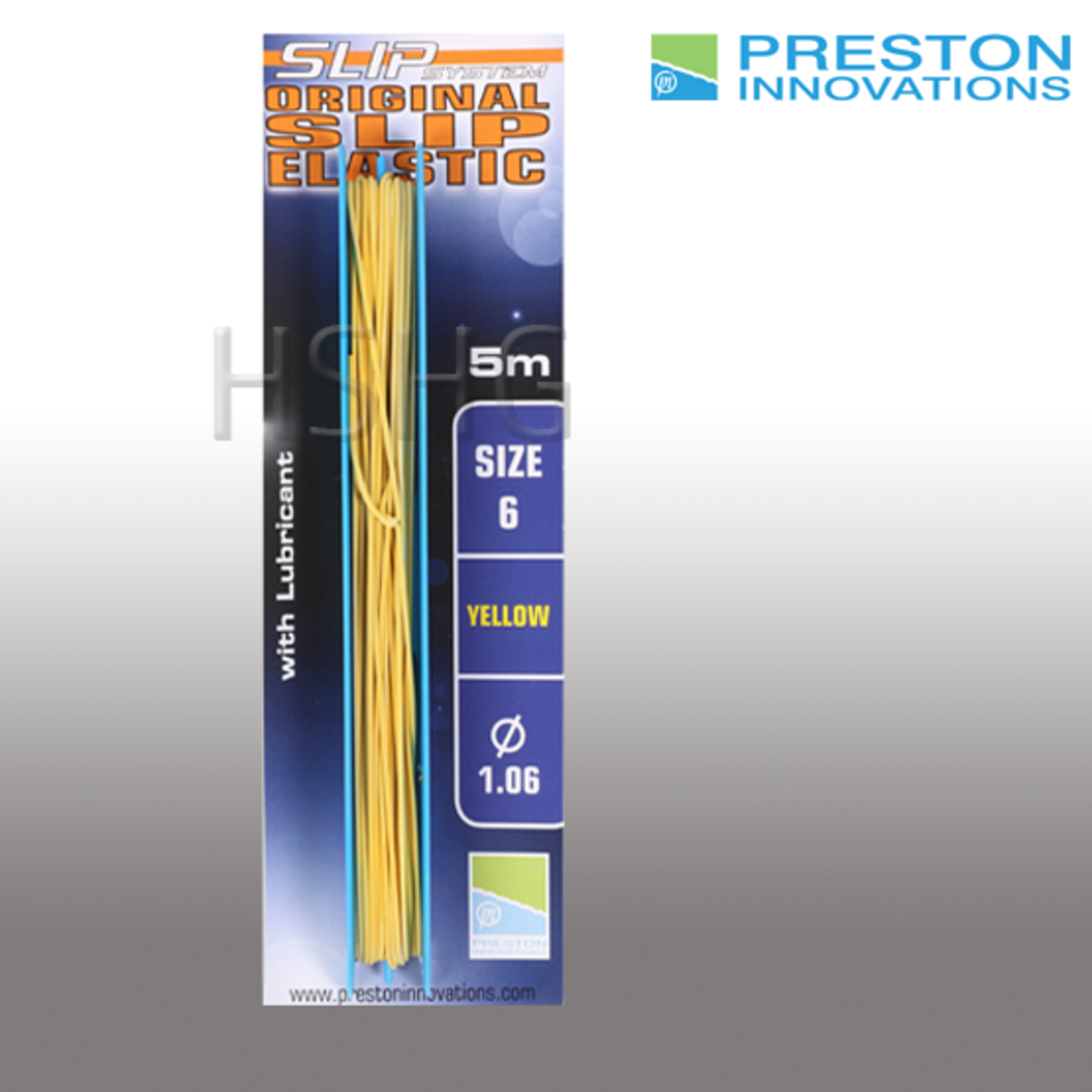 Preston innovations Preston Original Slip Elastic Yellow