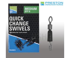 Preston Quick Change Swivel bestel je bij Hengelsport het Gooi