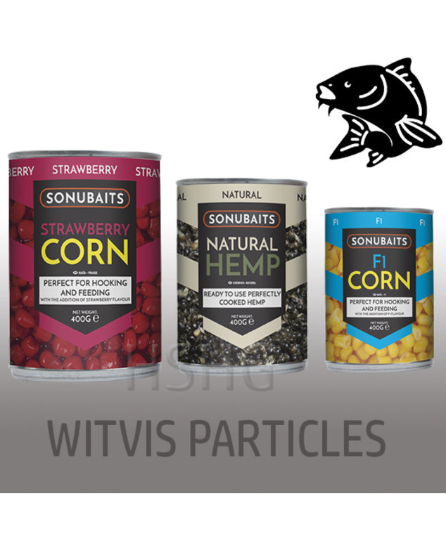Witvis particles
