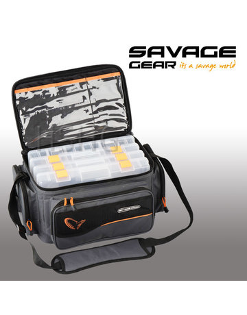 Savage Gear Savage Gear System Box  Bag L 4Boxen
