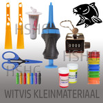 Witvis klein materiaal