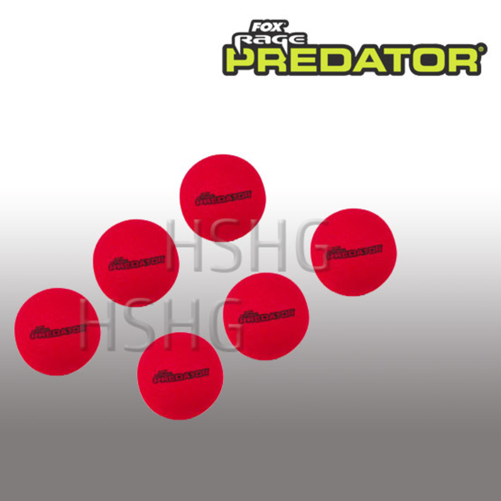 Fox Rage Predator Fox Rage Predator Bait Poppers L 6stuks