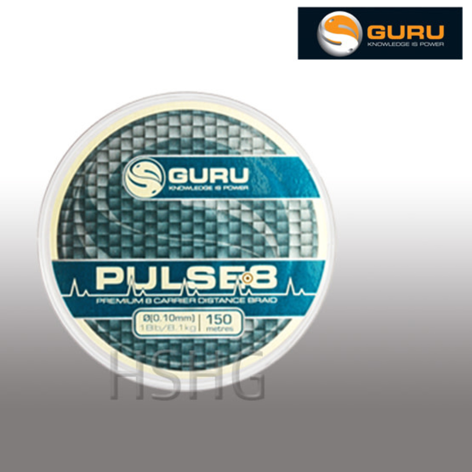 Guru Pulse-8 Dyneema Gevlochten lijn - Hengelsport het Gooi