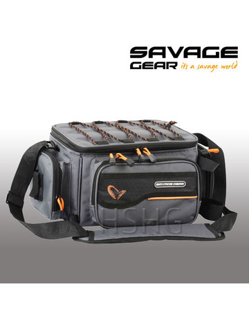 Savage Gear Savage Gear System Box  Bag M 3Boxen & PP Bags