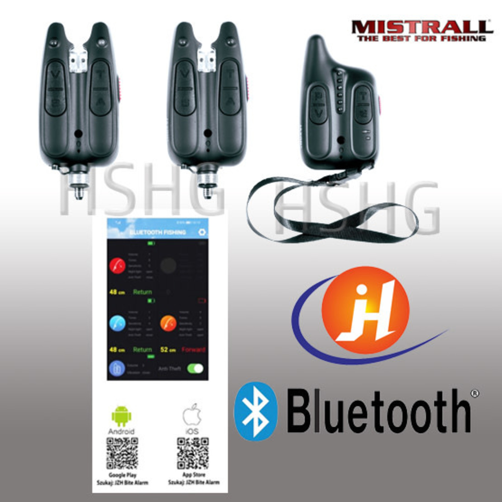 Mistrall Mistrall-Bluethoot-Smart-Beetmelderset-2+1