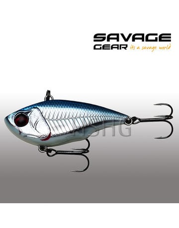 Savage Gear Savage Gear Fat Vibes Sinking Blue Chrome 22gr 6.6cm