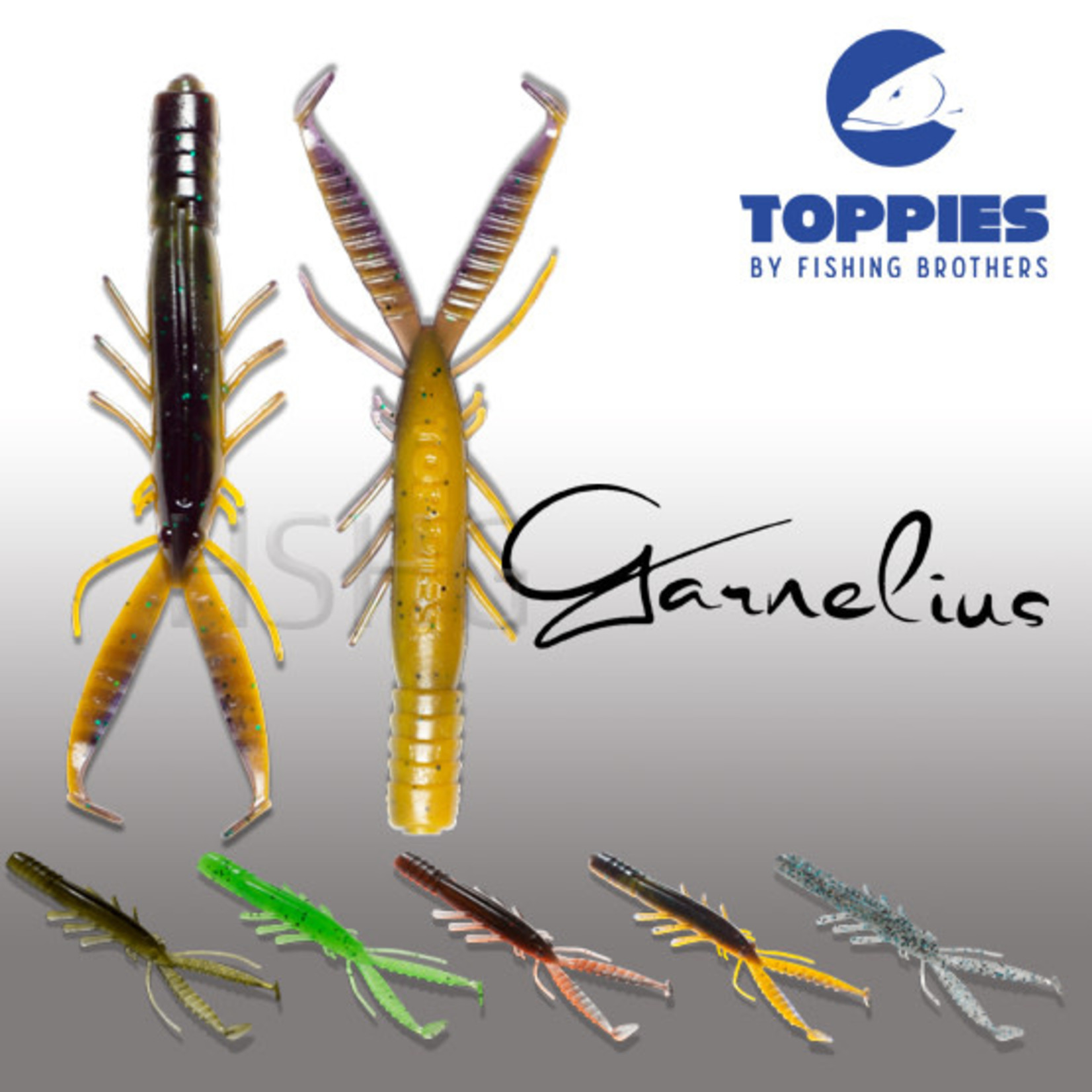 Toppies Garnelius Softbait Toppies 70mm