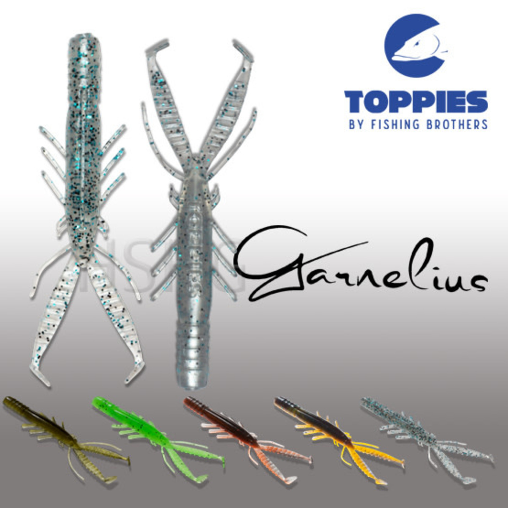 Toppies Garnelius Softbait Toppies 70mm