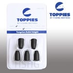 Toppies Tungsten Bullet Weight Black Matt