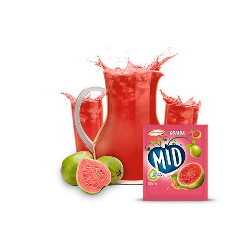 Ajinomoto Refresco MID sabor Goiaba 20g Ajinomoto Refresco MID sabor Goiaba 20g