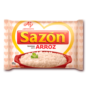 Ajinomoto Tempero Sazon Branco Arroz 60g