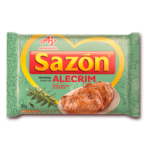 Ajinomoto Tempero Sazon toque Alecrim 60g Ajinomoto Tempero Sazon toque Alecrim 60g
