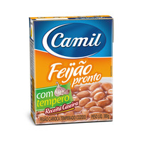 Pre-Cooked Carioca Beans Camil 380g