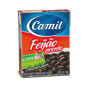 Camil Pre-Cooked Black Beans  Camil 380g