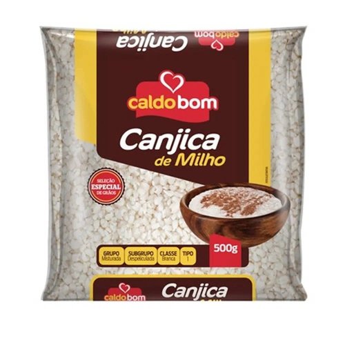 Caldo Bom Canjica de Milho Branca Caldo Bom 500g Caldo Bom Canjica de Milho Branca Caldo Bom 500g