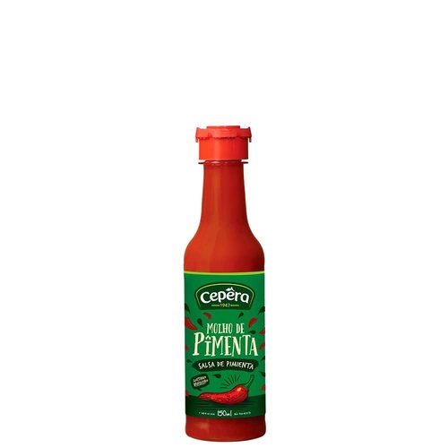 Cepera Molho de Pimenta Vermelha Cepera 150ml