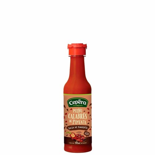 Cepera Molho de Pimenta Calabrês Cepera 150ml