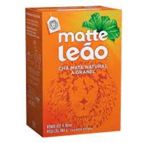 Leao Cha Mate Granel Natura Matte Leao cx 250g Leao Cha Mate Granel Natura Matte Leao cx 250g