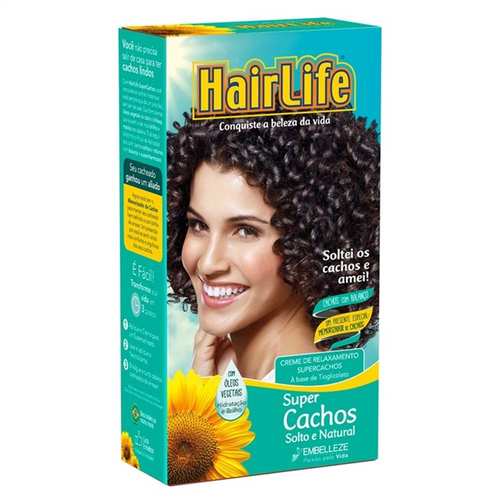 Embelleze Alisante Capilar Cachinhos Solto Natural Hairlife 160g Embelleze Alisante Capilar Cachinhos Solto Natural Hairlife 160g