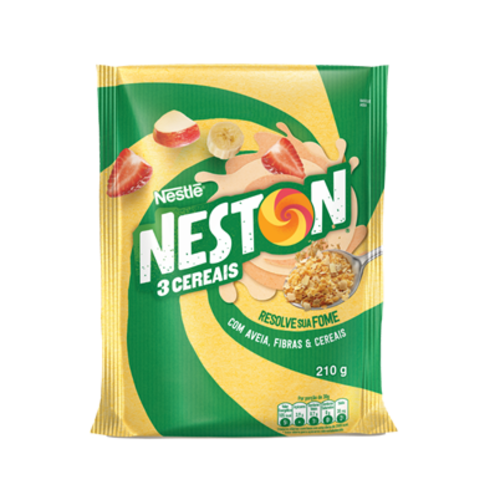Nestle Neston 3 Cereais Sache Nestle 210g