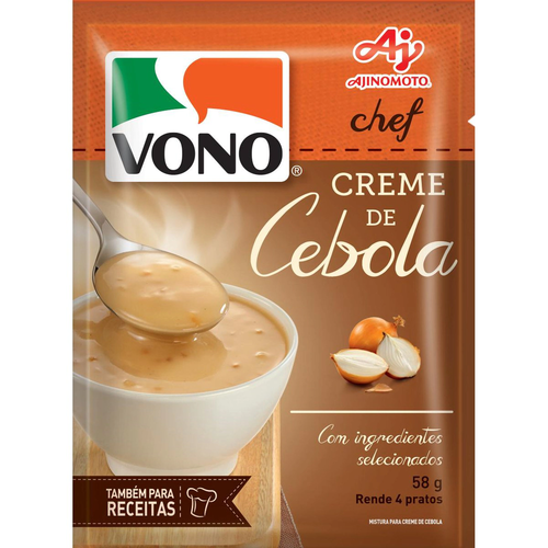 Ajinomoto Creme de Cebola Vono 58g Ajinomoto Creme de Cebola Vono 58g