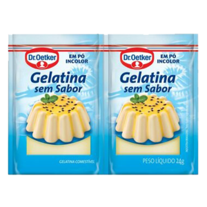 DrOetker Kleurloze Gelatine poeder - Dr Oetker 24g