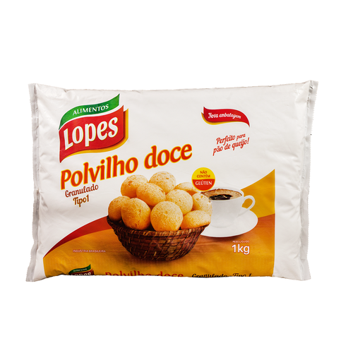 Lopes Polvilho Doce Granulado Lopes 1kg