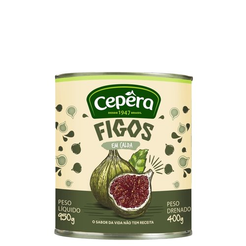 Cepera Figo em Calda lt Cepera 400g Cepera Figo em Calda lt Cepera 400g
