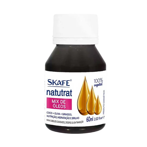 Skafe Óleo Capilar Mix de Oleos Natutrat 60ml Skafe Óleo Capilar Mix de Oleos Natutrat 60ml