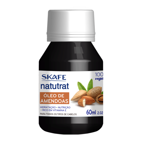 Skafe Óleo Capilar óleo de Amendoa Natutrat 60ml Skafe Óleo Capilar óleo de Amendoa Natutrat 60ml