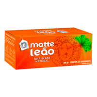 Cha Mate  Natural Saquinhos Leão cx 40g