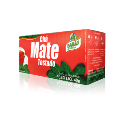 Barao Cha Mate Tostado saq Barão 40g