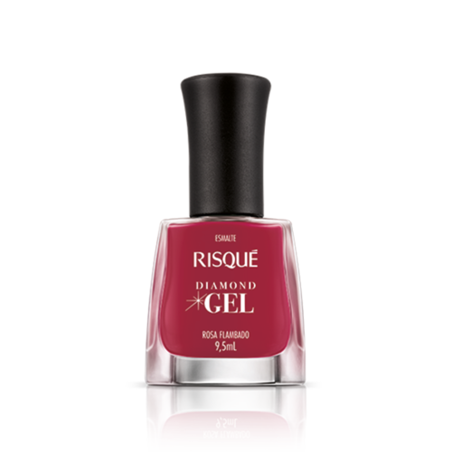 Risque Esmalte Risque Diamond Gel Rosa Flambado 9.5ml Risque Esmalte Risque Diamond Gel Rosa Flambado 9.5ml