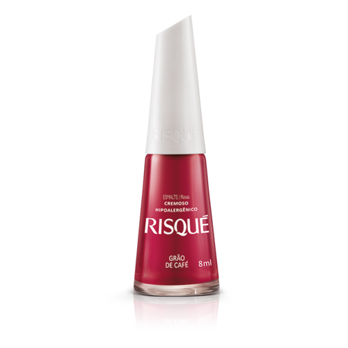 Risque Esmalte Risque Cremoso Grão Café 8ml Risque Esmalte Risque Cremoso Grão Café 8ml