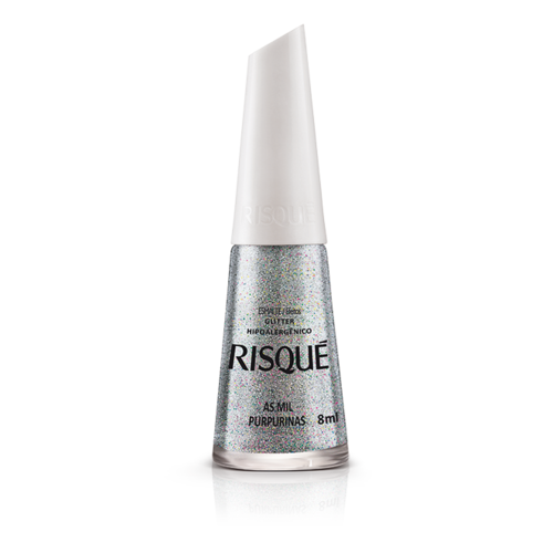 Risque Esmalte Risque Glitter As Mil Purpurinas 8ml Risque Esmalte Risque Glitter As Mil Purpurinas 8ml