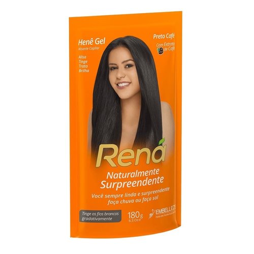 Embelleze Rena HENE GEL PRETO CAFE 180G Embelleze Rena HENE GEL PRETO CAFE 180G