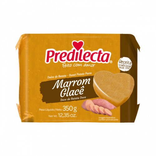 Predilecta Marrom Glacê flowpack Predilecta 350g